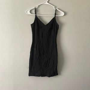 SHEIN black Bodycon mid length dress